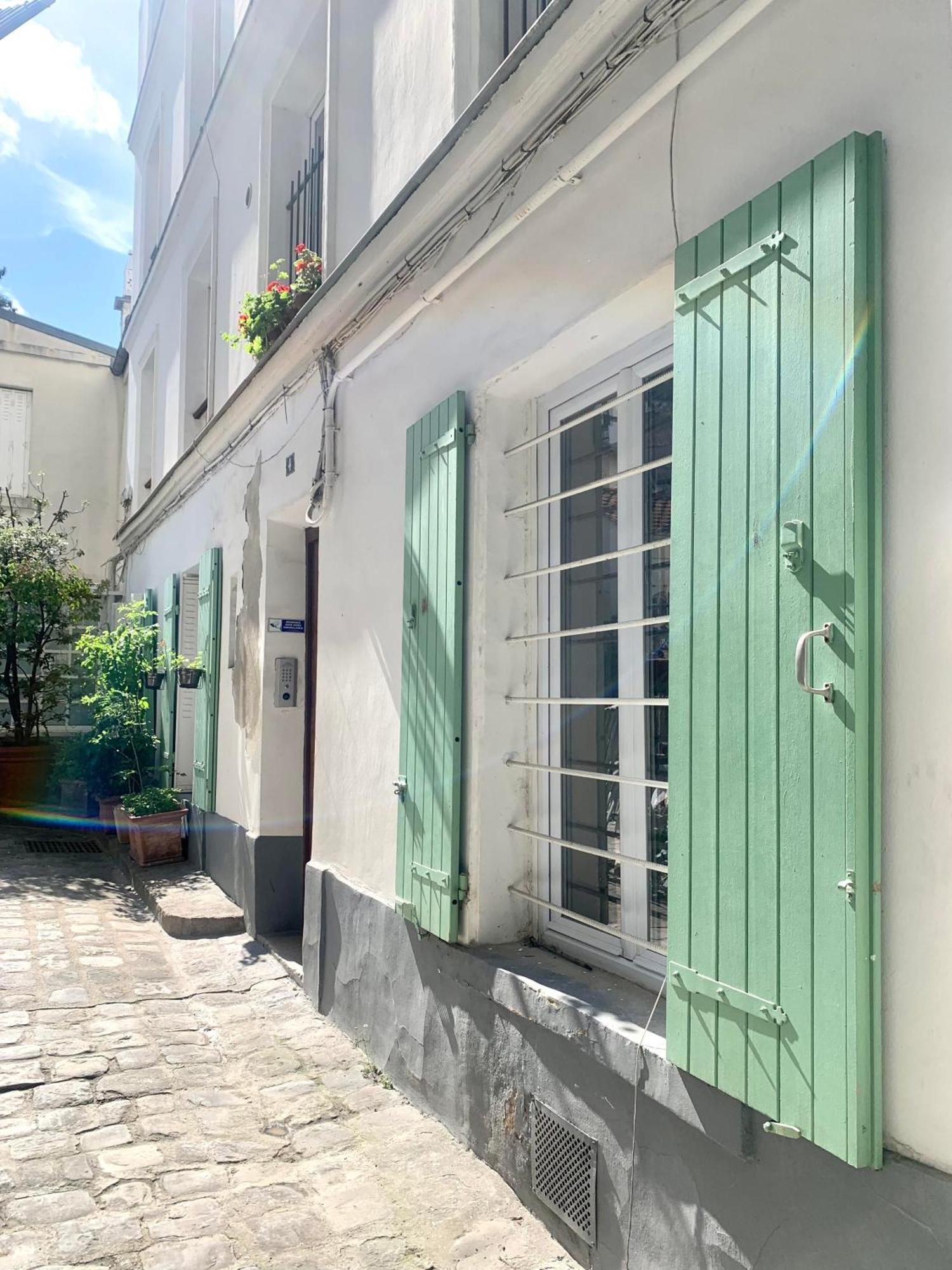 Charmant 2 Pieces Paris Montmartre Buitenkant foto